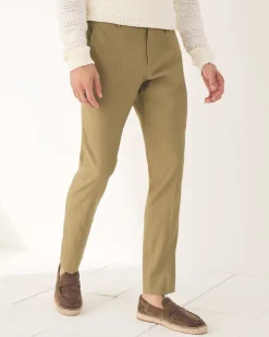 Slim-Fit Linen Suit Pant