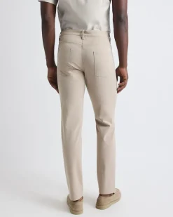 Slim-Fit 5-Pocket Twill City Pant