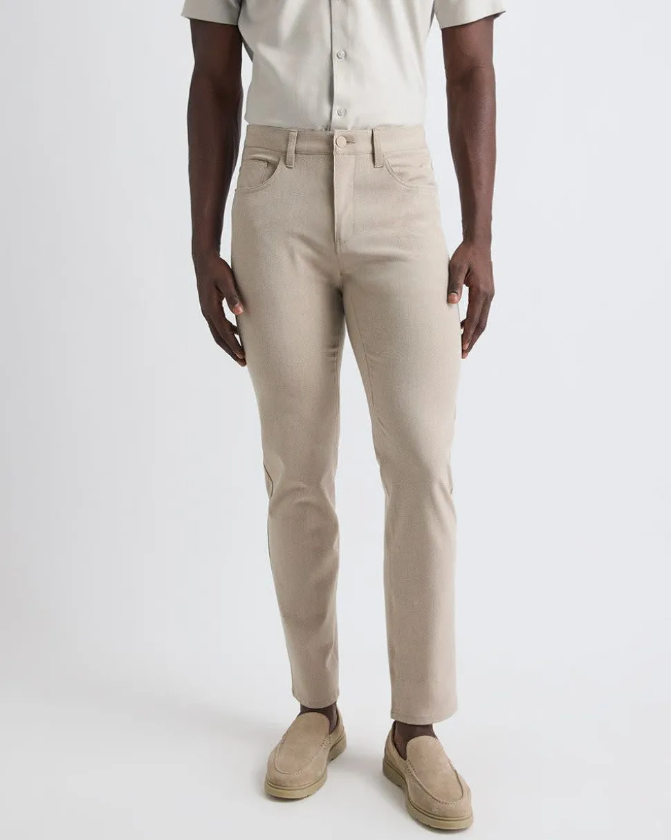 Slim-Fit 5-Pocket Twill City Pant