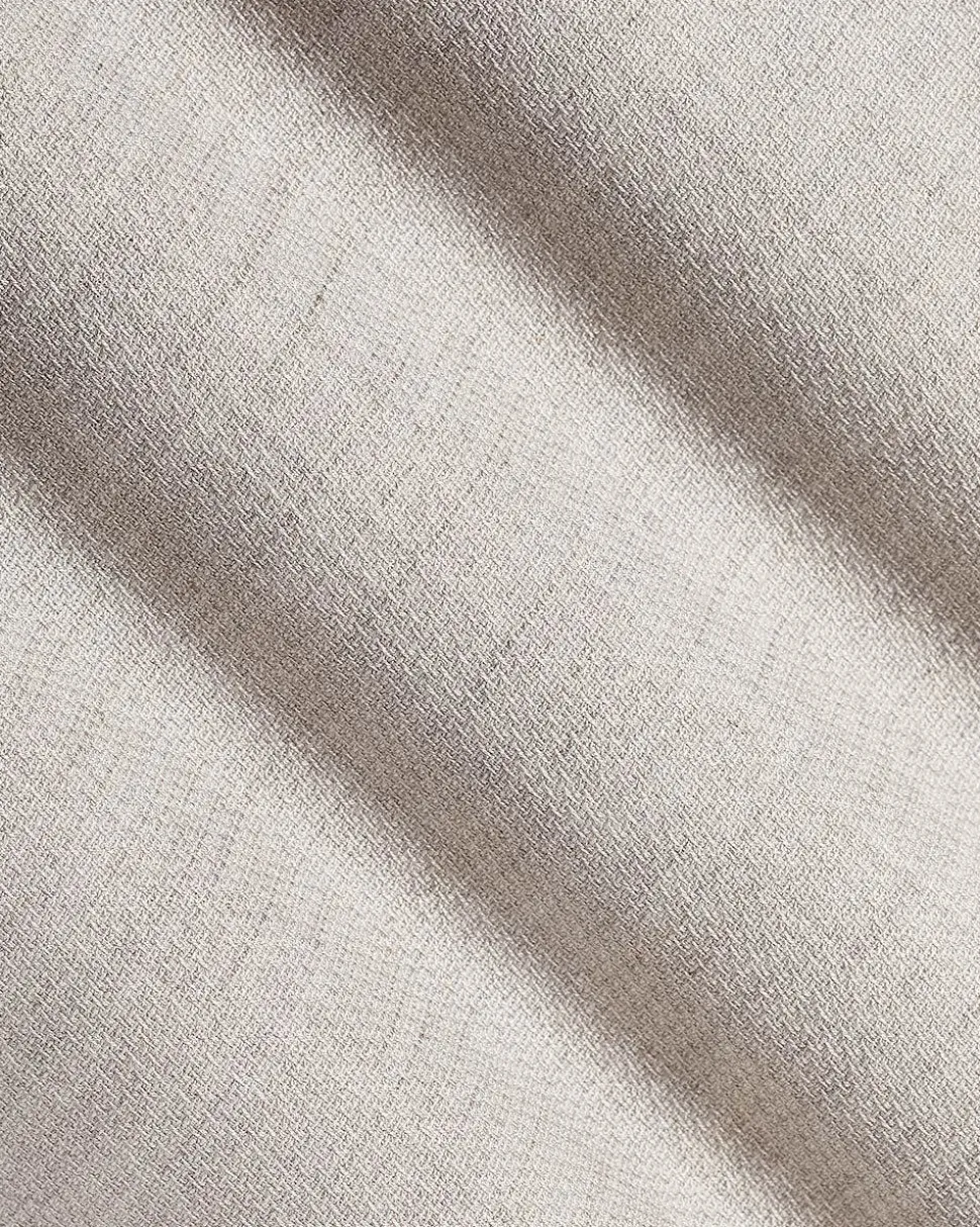Slim-Fit Stone Suit Pant