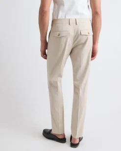 Slim-Fit Twill City Pant