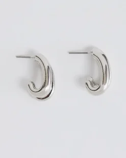 Small Double Hoops