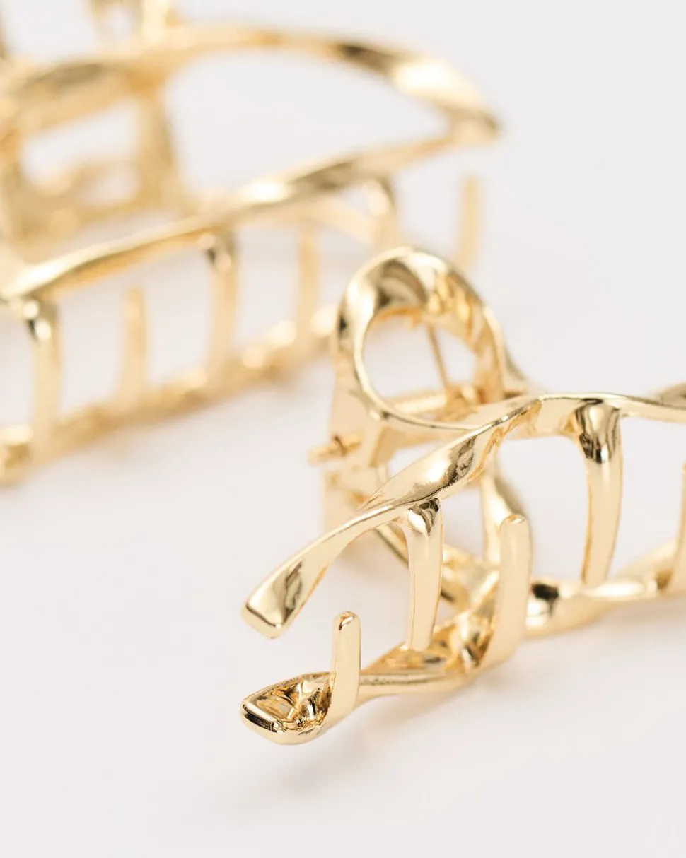 Small Metal Hair Grippers - Set of 2