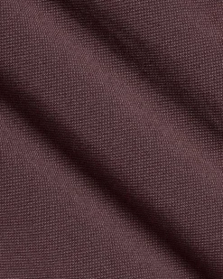 Solid CoolMax (R) Short-Sleeve Polo with Johnny Collar