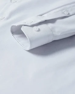 Solid Easy-care Twill Dress Shirt
