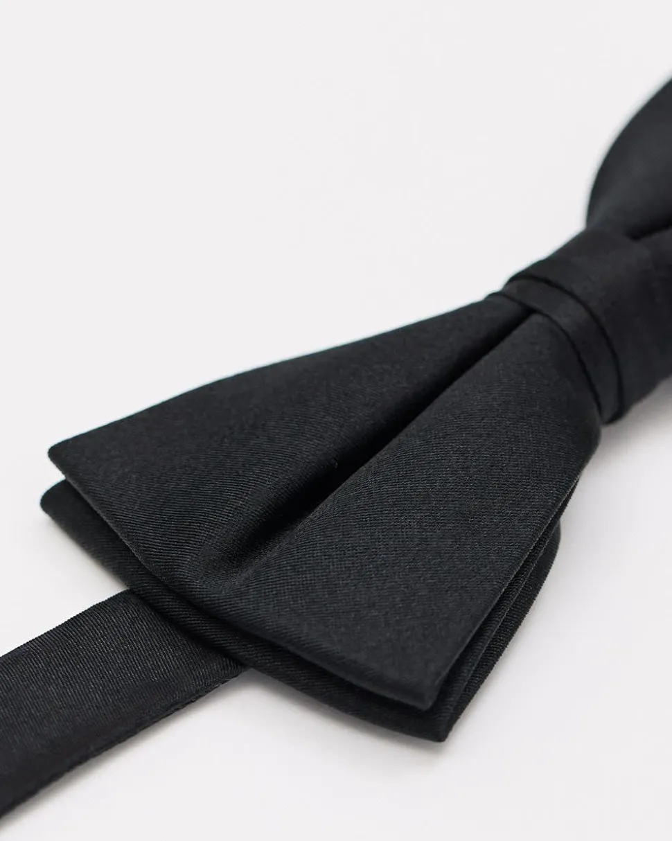 Solid Iridescent Bow Tie