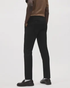 Solid Slim-Fit City Pant