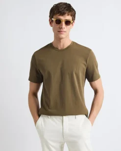 Solid Supima (R) Cotton Crew-Neck T-Shirt