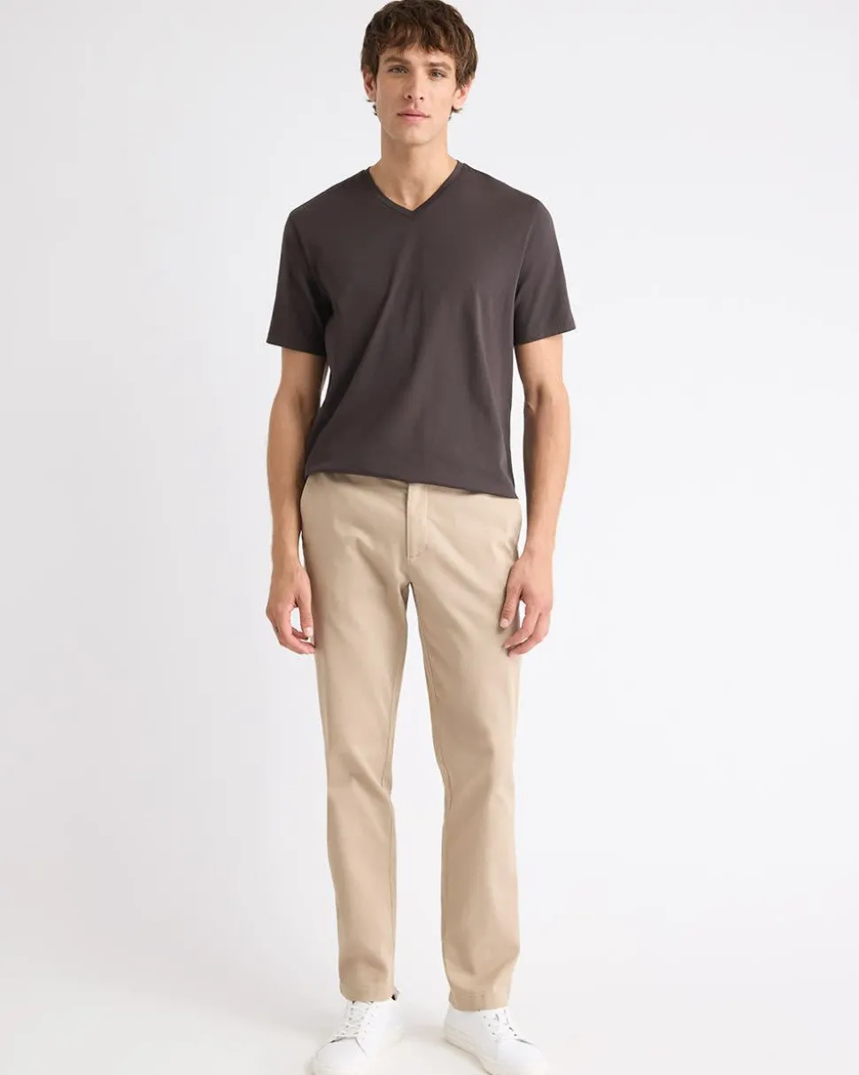 Solid Supima (R) Cotton V-Neck T-Shirt
