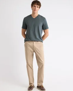 Solid Supima (R) Cotton V-Neck T-Shirt
