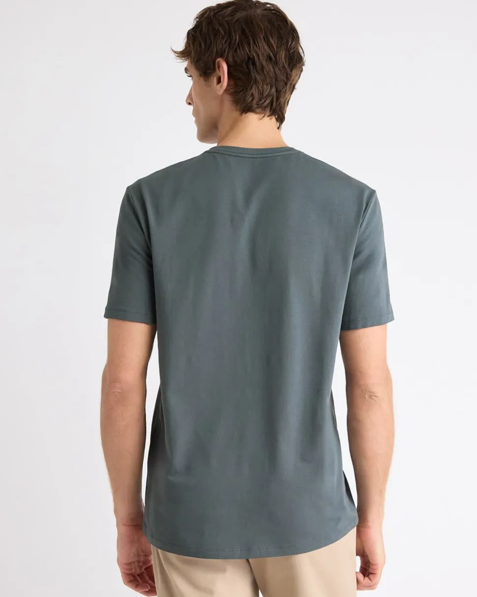 Solid Supima (R) Cotton V-Neck T-Shirt