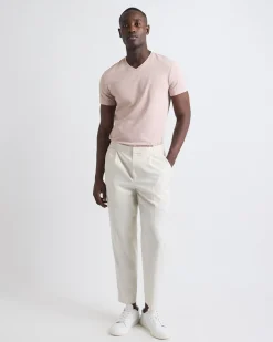 Solid Supima (R) Cotton V-Neck T-Shirt