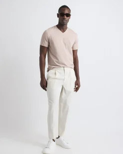 Solid Supima (R) Cotton V-Neck T-Shirt