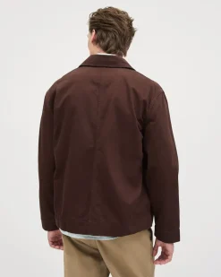 Solid Twill Overshirt