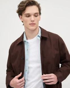 Solid Twill Overshirt
