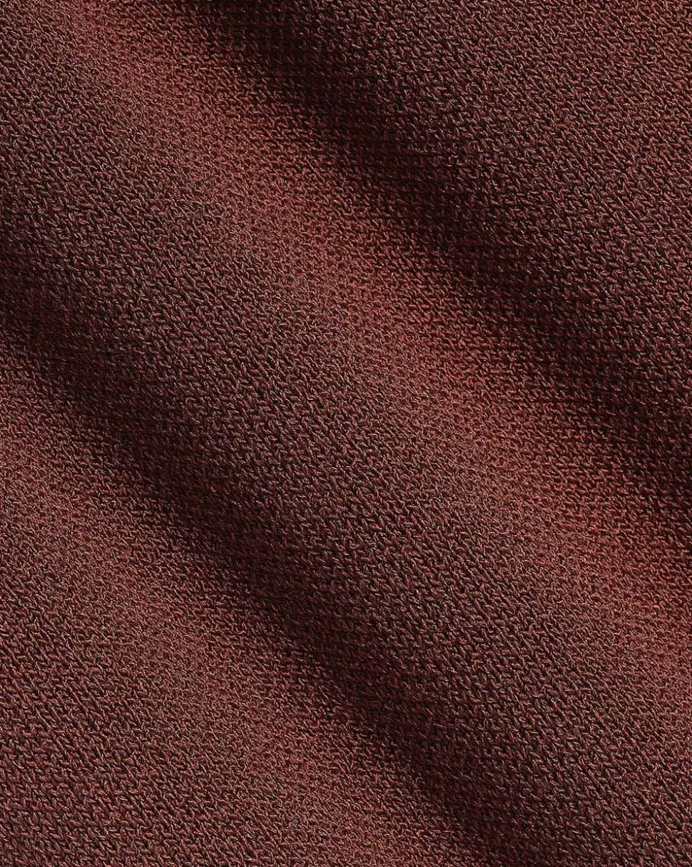 Square-Neck Fitted Textured Tank