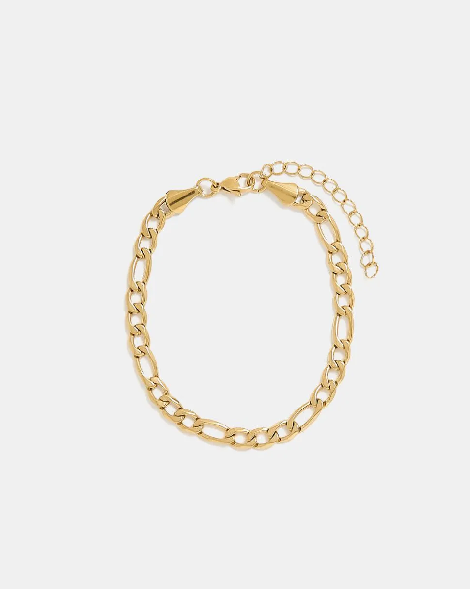 Stainless Steel Figaro Bracelet