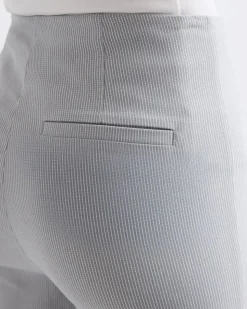 Striped Capri Legging Pant