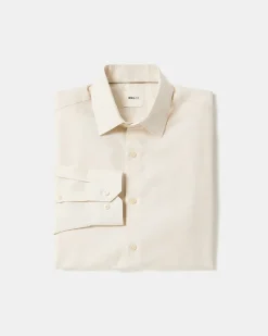 Tailored-Fit Linen Dress Shirt