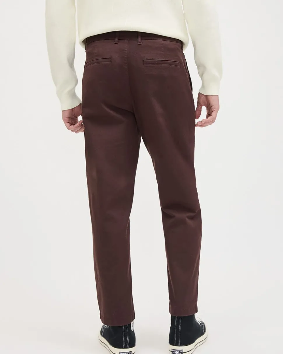 Tapered-Leg Chino Pant