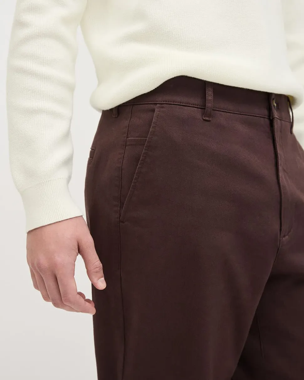 Tapered-Leg Chino Pant