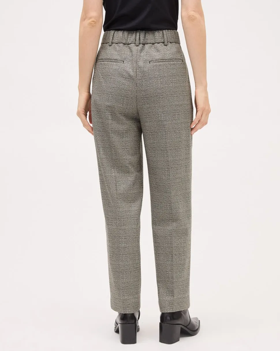 Tapered-Leg High-Rise Pant
