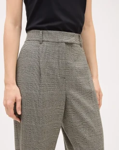 Tapered-Leg High-Rise Pant
