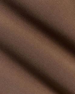 Tapered-Leg Terracotta Suit Pant