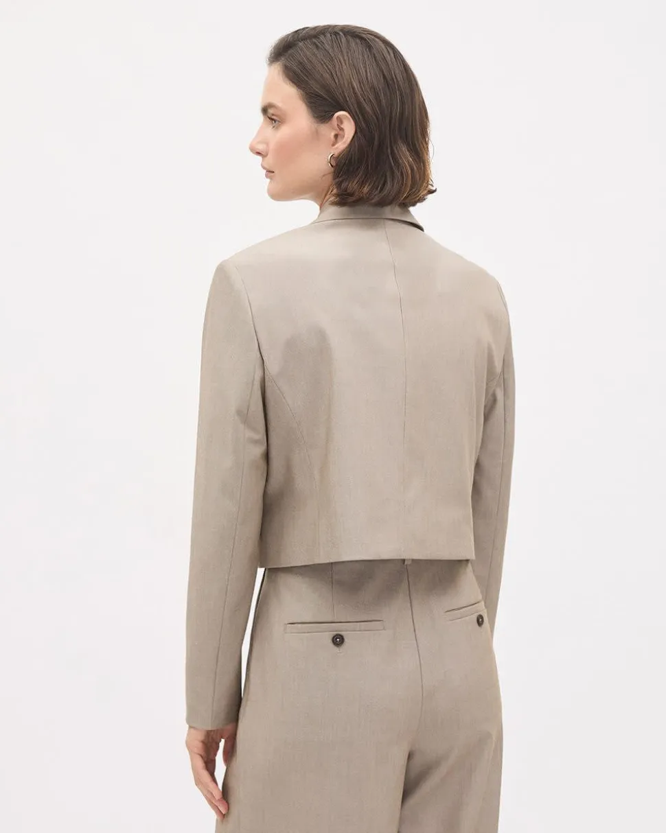 Taupe Worker Jacket