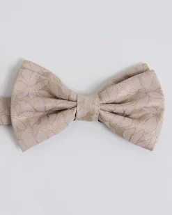 Tonal Floral Bow Tie