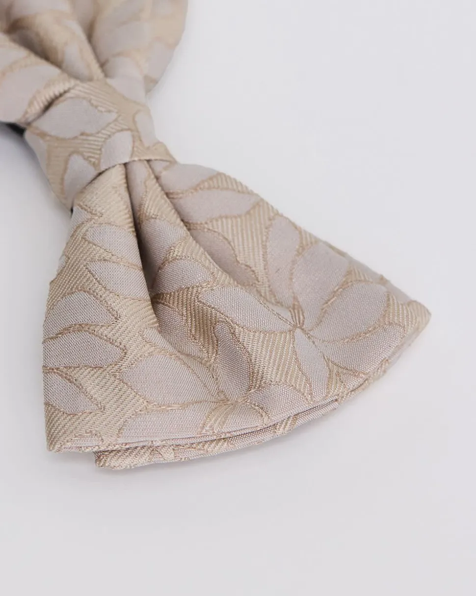 Tonal Floral Bow Tie