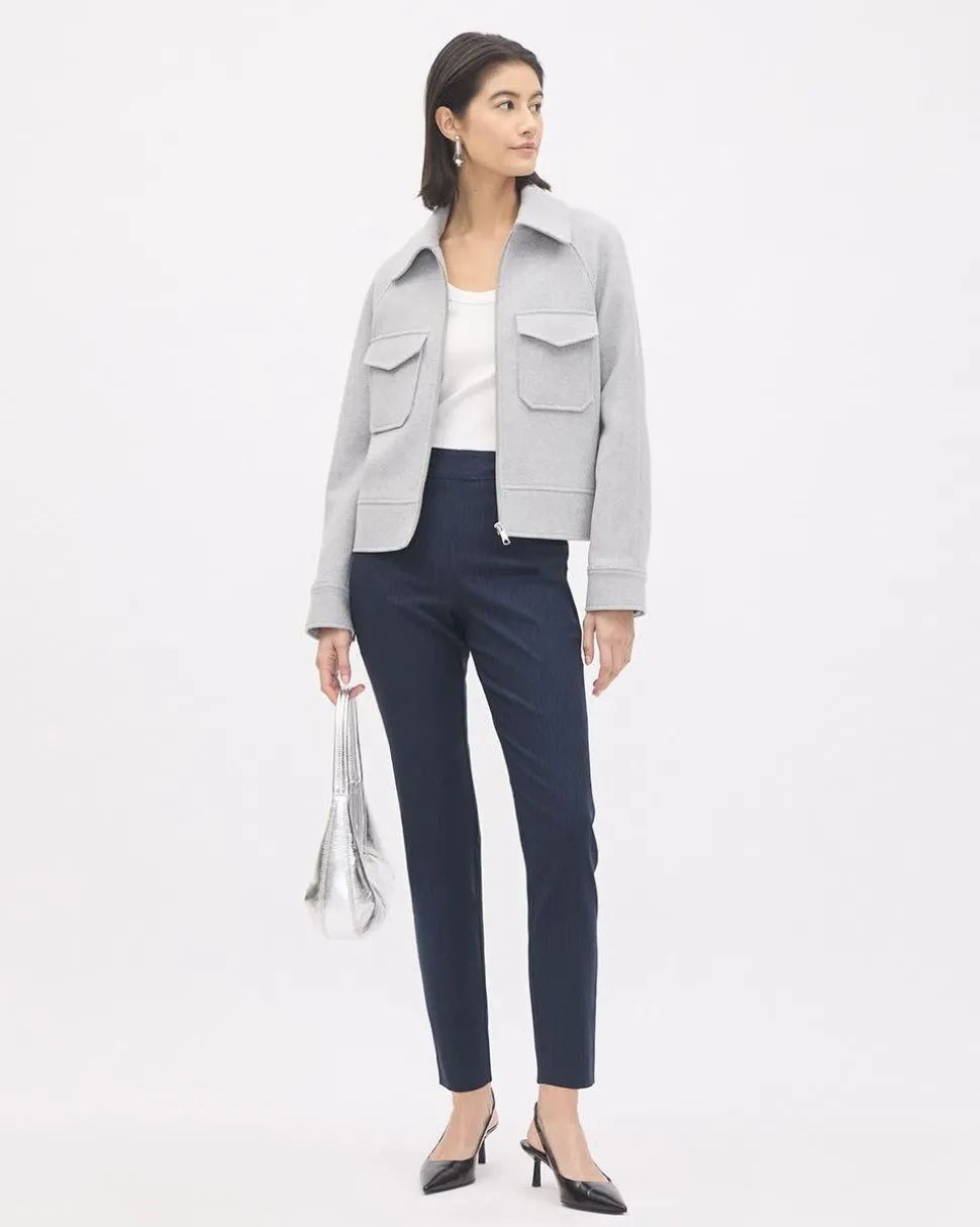Twill Ankle City Legging Pant