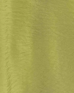 V-Neck Blouse with Short Puffy Sleeves