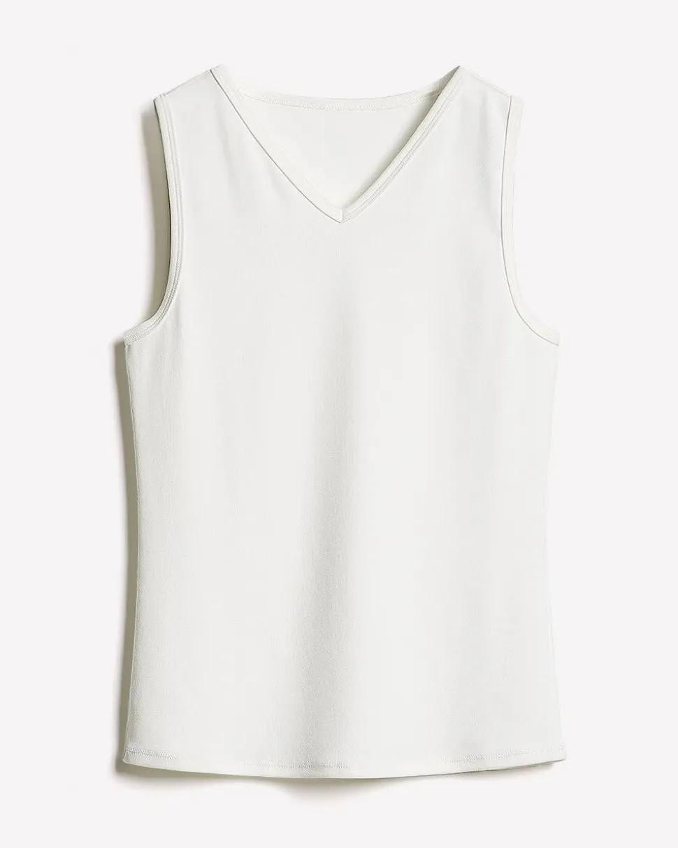 V-Neck Cami with Wide Straps