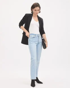Wedgie Straight-Leg Cropped Jeans - Levi's