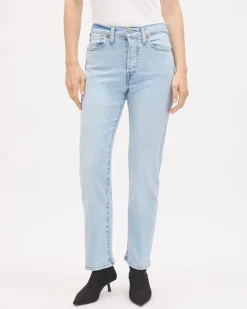 Wedgie Straight-Leg Cropped Jeans - Levi's