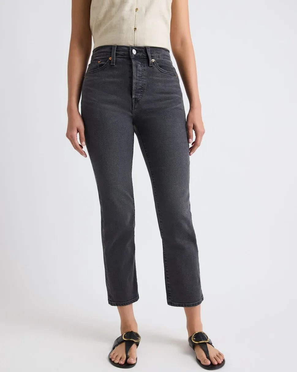 Wedgie Straight-Leg Cropped Jeans - Levi's