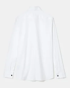 White Tuxedo Dress Shirt