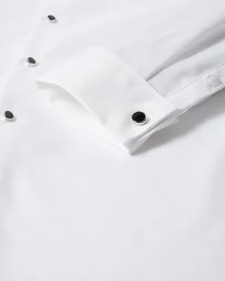 White Tuxedo Dress Shirt