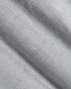 Wide-Leg High-Rise Grey-Linen Pant
