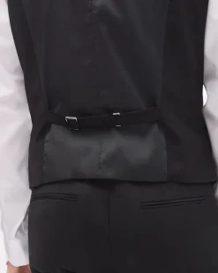 Wool-Blend Suiting Vest