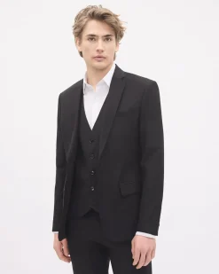 Wool-Blend Suiting Vest