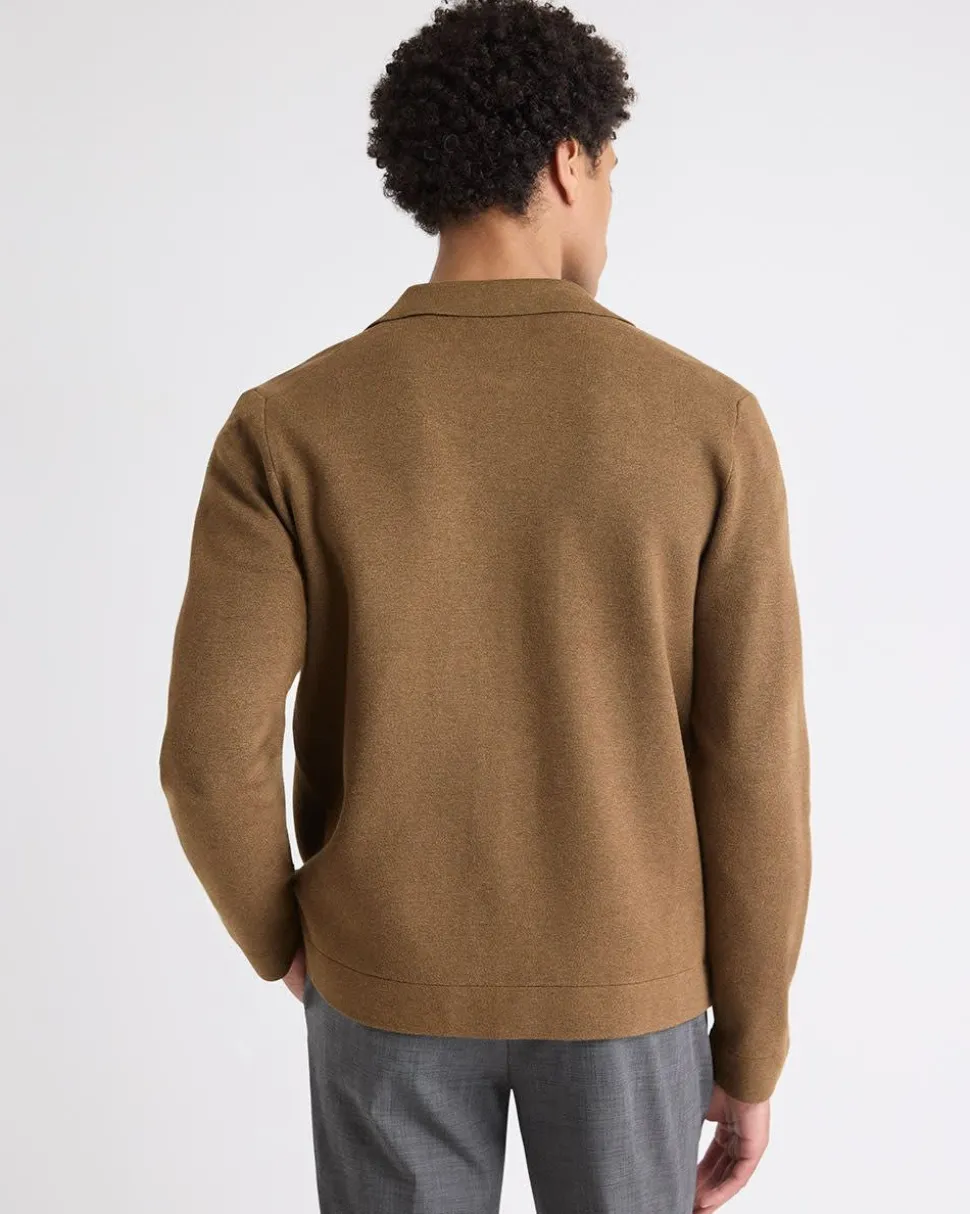 Zipped Sweater Cardigan